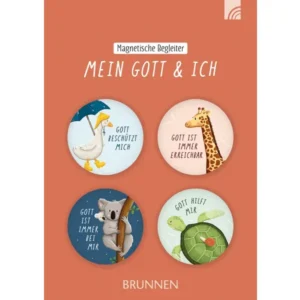 Magnet-Set 4er - Mein Gott und ich