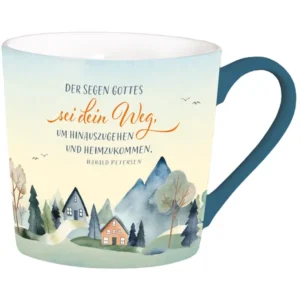 Tasse "Der Segen Gottes sei dein Weg"