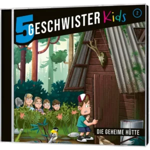5 Geschwister Kids - Folge 2: Die geheime Hütte (Hörspiel - CD)