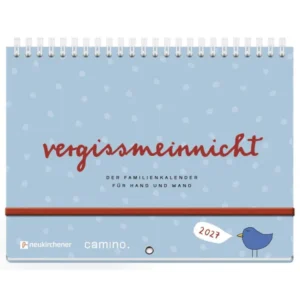 Familienkalender: Vergissmeinnicht 2027