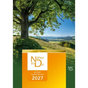 Abreisskalender: Näher zu dir 2027 (mit Rückwand)