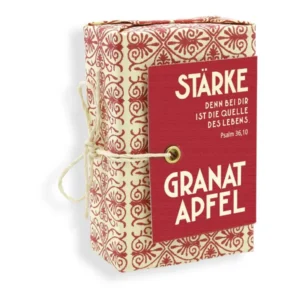 Schafmilchseife "Stärke" - Granatapfel