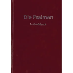Elberfelder-Bibel: Die Psalmen (Großdruck)