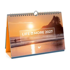 Panorama-Tischkalender: Life is more 2027