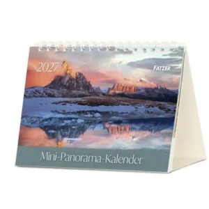 Aufstellkalender: Mini Panorama Kalender 2027