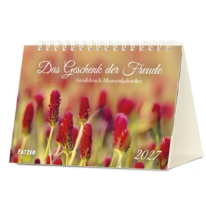 Grossdruckaufstellkalender - Das Geschenk der Freude 2027