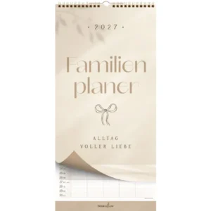 Familienplaner: Alltag voller Liebe 2027