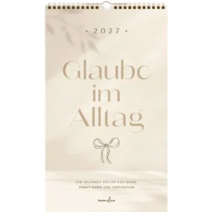 Posterkalender: Glaube im Alltag 2027