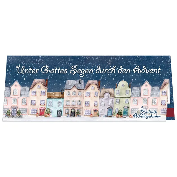 Streichholz Adventskalender