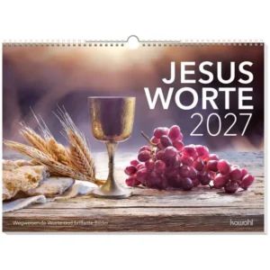 Wandkalender: Jesus Worte 2027
