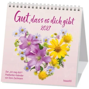 Postkartenkalender: Gut, dass es dich gibt 2027