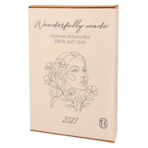 Postkartenkalender: Wonderfully made 2027