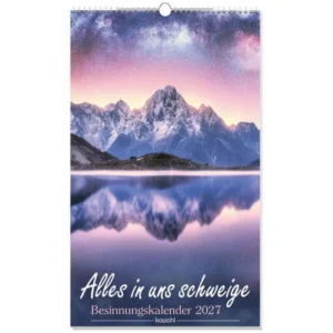 Wandkalender: Alles in uns schweige 2027