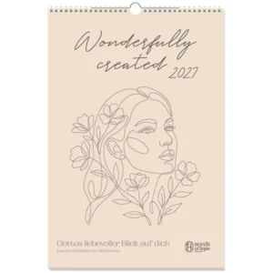 Wandkalender: Wonderfully created 2027