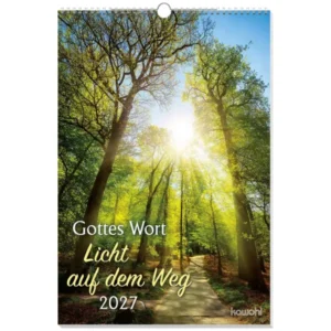 Wandkalender: Gottes Wort - Licht auf dem Weg 2027