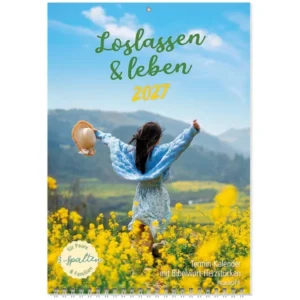 Termin-Wandkalender: Loslassen & leben 2027
