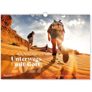 Wandkalender: Abenteuer - Unterwegs mit Gott 2027