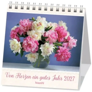 Aufstellkalender: Von Herzen ein gutes Jahr 2027
