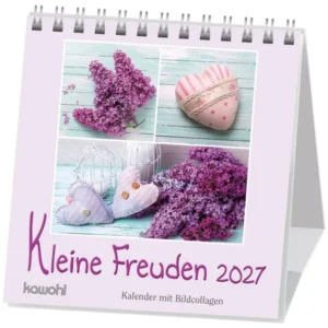Aufstellkalender: Kleine Freuden 2027