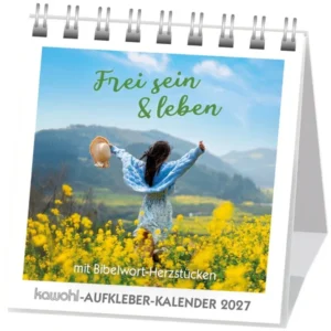 Aufkleber-Kalender: Frei sein & leben 2027