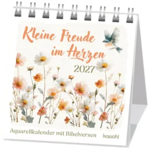 Aufkleber-Kalender: Kleine Freude im Herzen 2027