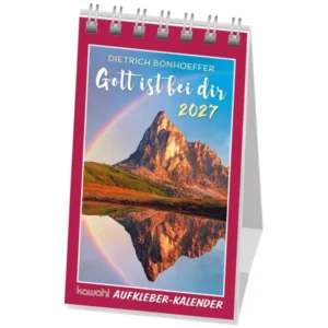 Aufkleber-Kalender: Gott ist bei dir 2027