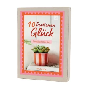 Postkarten-Set: 10 Portionen Glück