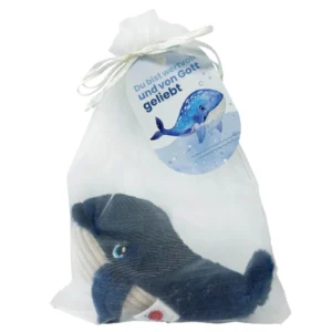 Schlüssel-/Taschenanhänger Plüsch "Walfisch"