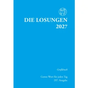 Losungen 2027 hellblau (Großdruck)