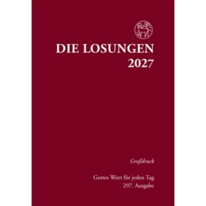 Losungen 2027 rot (Großdruck)