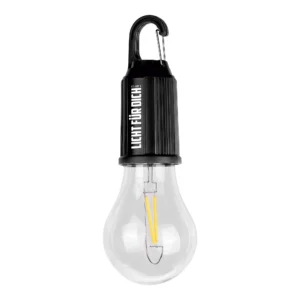 LED-Glühbirne mit Karabiner - Licht für dich