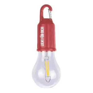 LED-Glühbirne mit Karabiner - Licht für dich