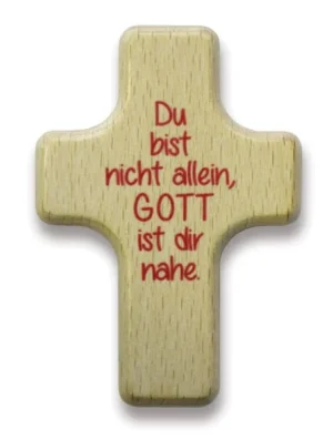 Handkreuz: Du bist nicht allein